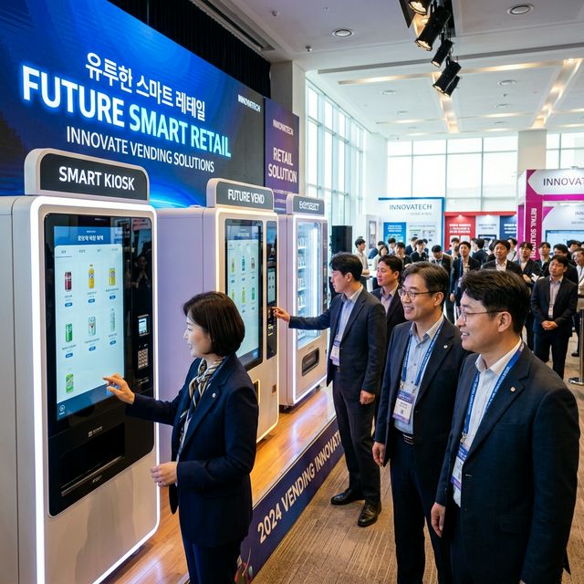 신형 스마트 자판기 라인업 공개
